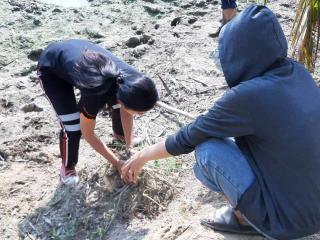 3. วันที่ 4 ธันวาคม 2562 สำนักบริการวิชาการและจัดหารายได้ ลงพื้นที่ตำบลนิคมทุ่งโพธิ์ทะเล จัดกิจกรรมบูรณาการการเรียนการสอนกับหลักปรัชญาเศษฐกิจพอเพียง ณ ชุมชนตำบลนิคมทุ่งโพธิ์ทะเล อ.เมืองกำแพงเพชร จ.กำแพงเพชร